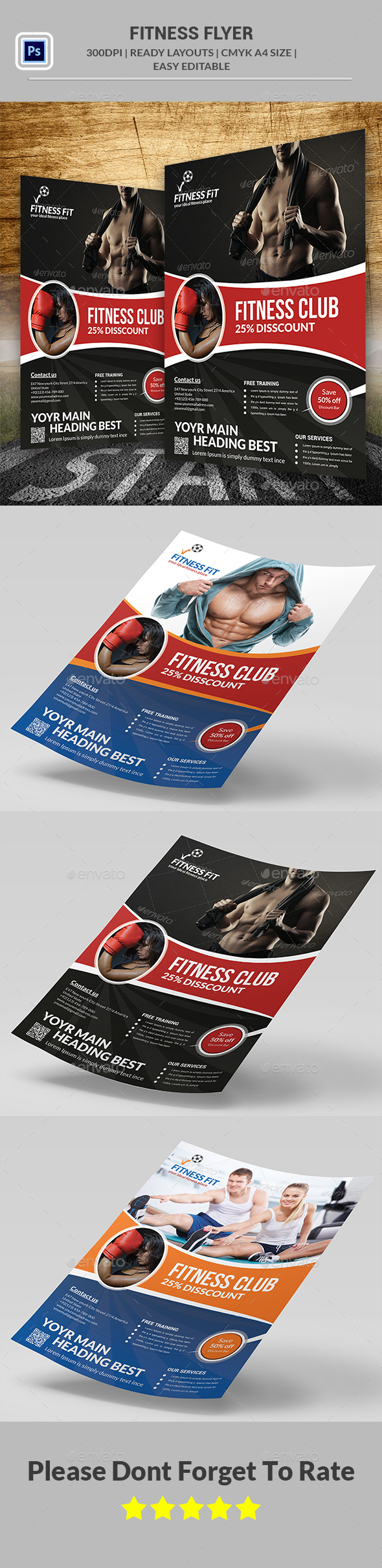 Fitness Flyer - Corporate Flyers