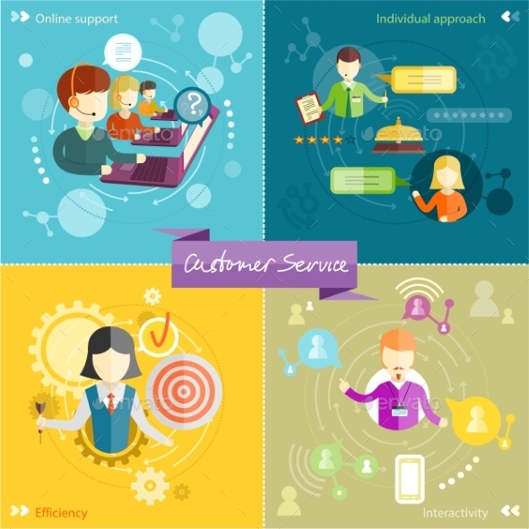 Customer Service Concept - Concepts Business