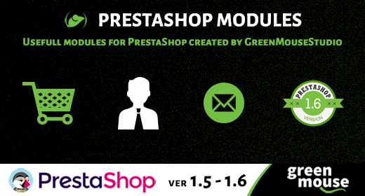 PrestaShop modules by GreenMouseStudio