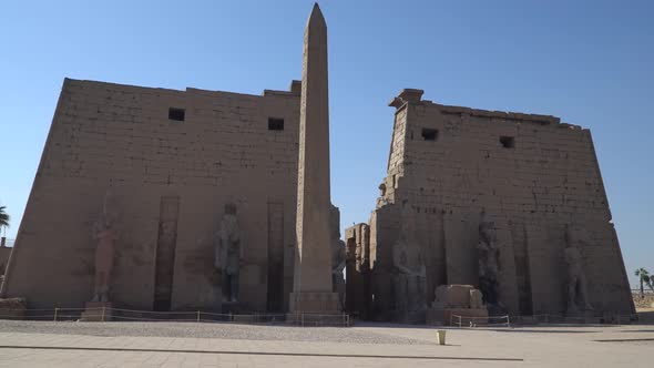 Luxor Temple in Luxor, Ancient Thebes, Egypt alt