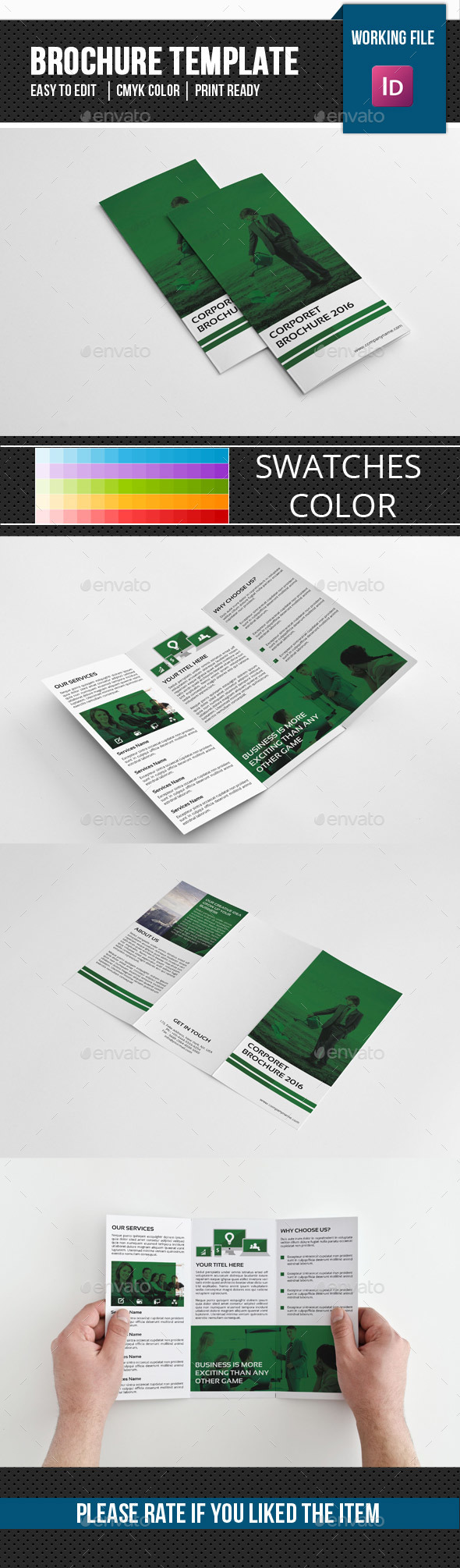 Corporate Trifold Brochure-v272 - Corporate Brochures