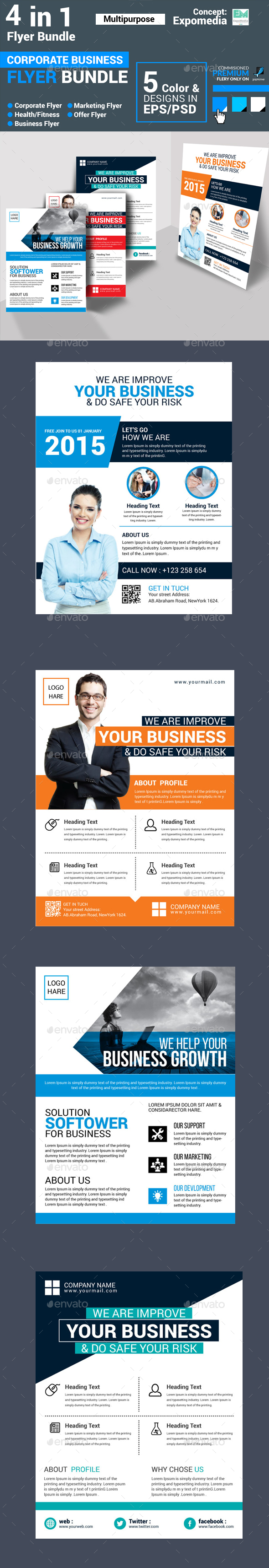 Corporat Multipurpose Flyer - Corporate Flyers