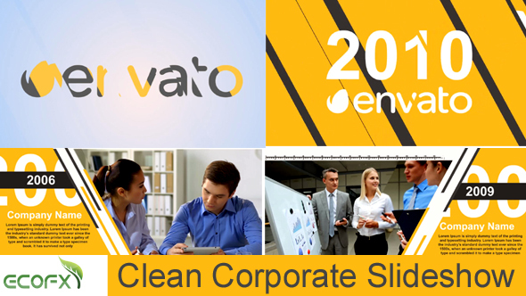 Clean Corporate Slideshow - VideoHive 14204228