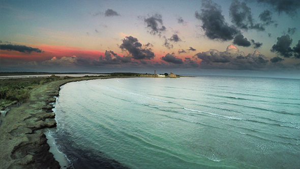 Aerial Sea after the Sunset alt