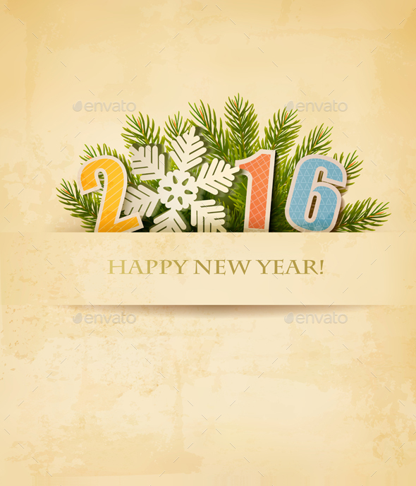 New Year Design Template - New Year Seasons/Holidays