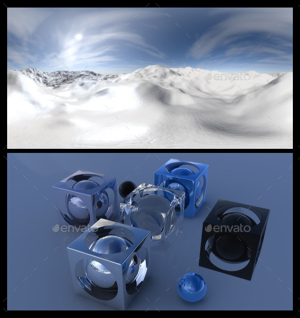 Snow - HDRI - 3DOcean Item for Sale