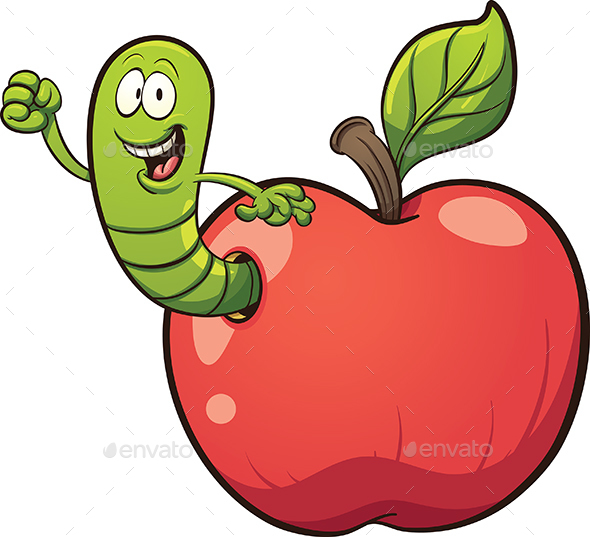 Cartoon Worm - Miscellaneous Characters
