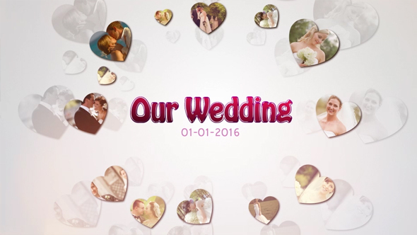 Wedding Logo reveal - VideoHive 14221629