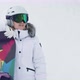 Relaxed Confident Young Woman with Snowboard on Ski Slopes Female in Mountains - VideoHive Item for Sale