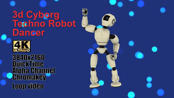 Cyborg Android Techno Robotic