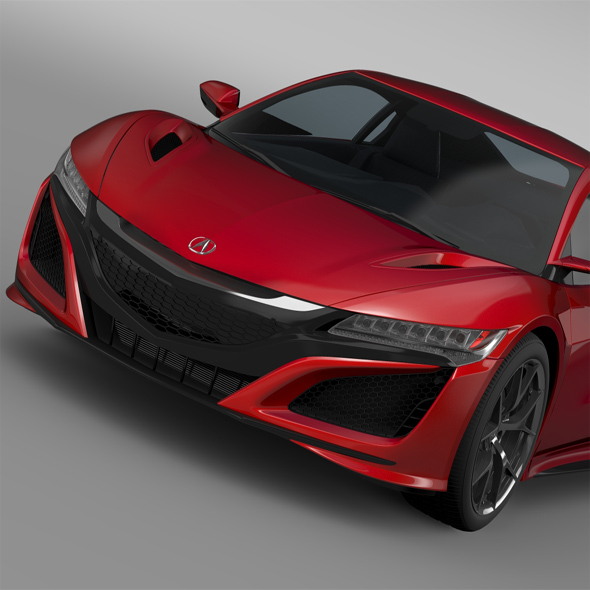 Acura NSX 2016 - 3Docean 14231569