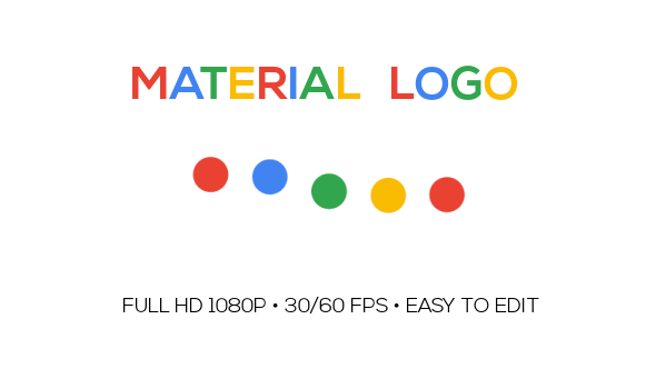 Material Logo - VideoHive 13097936