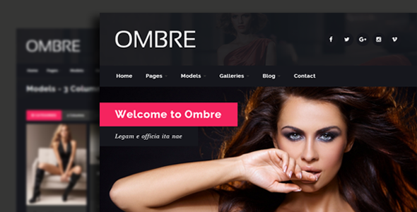 OMBRE - Model - ThemeForest 14234065