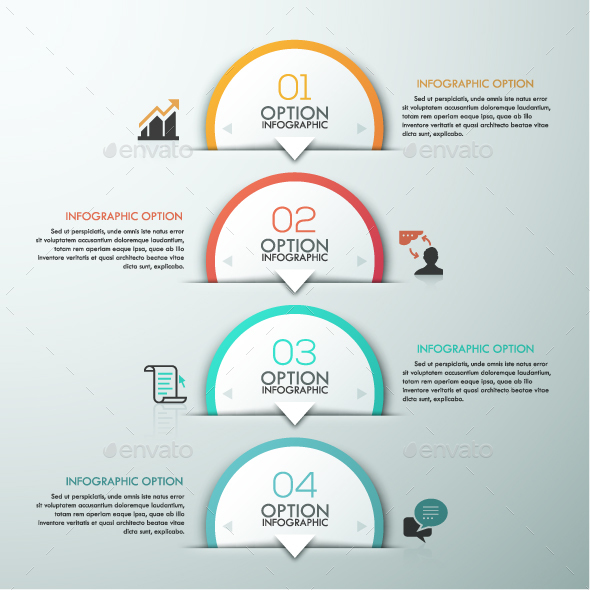 Modern Infographic Circle Template - Infographics