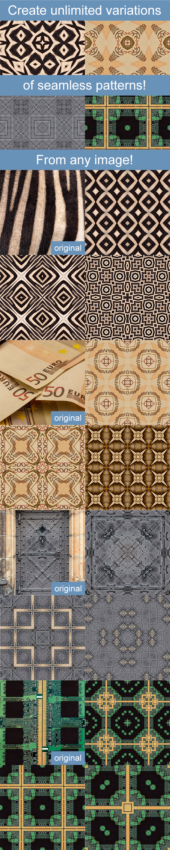 Ps Patterns Creator - Actions Photoshop