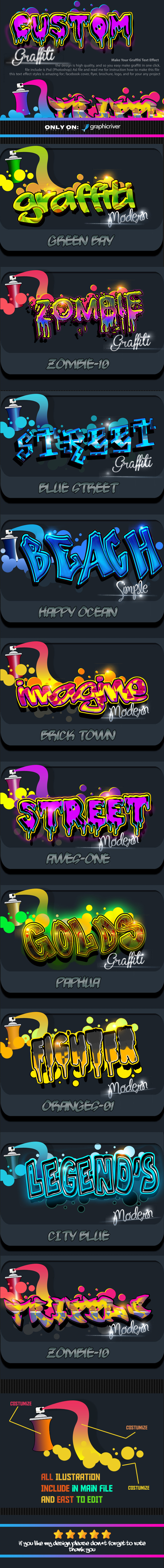 Costum Graffiti Text Effect Styles - Text Effects Styles