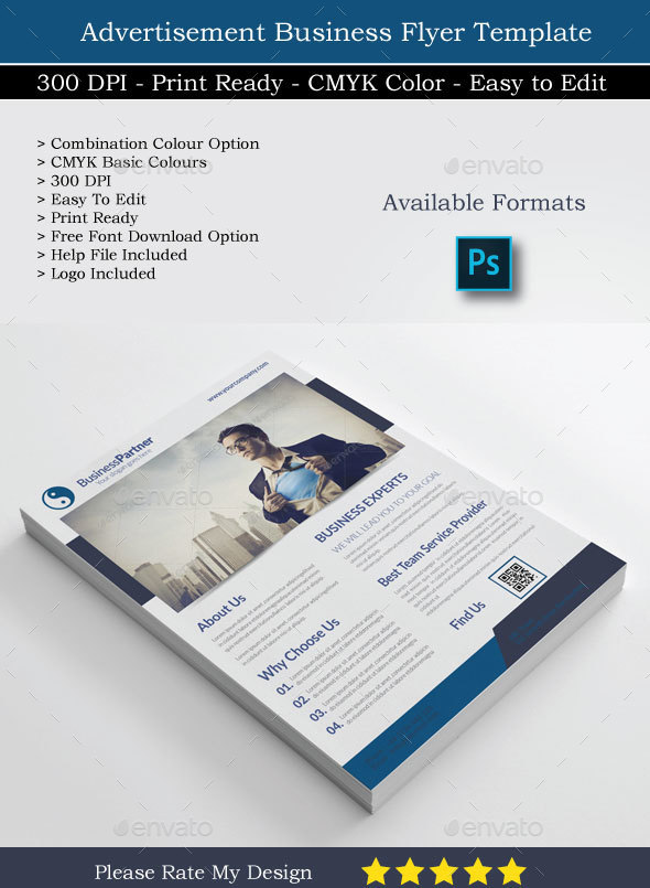 Business Partner Flyer Design - Flyers Print Templates