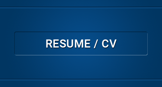 RESUME OR CV AND COVER LETTER