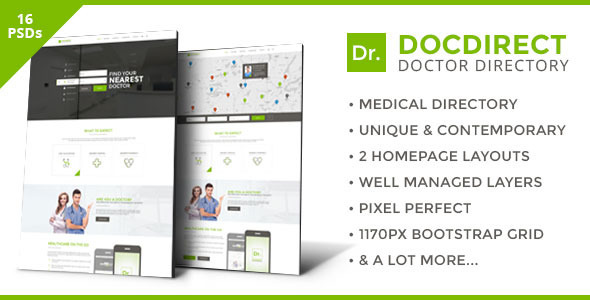 DocDirect - Directory - ThemeForest 14171408