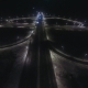 Aerial View Transport Interchange At Night - VideoHive Item for Sale
