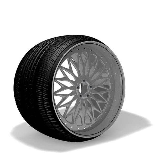 Car Wheel - 3Docean 14247714