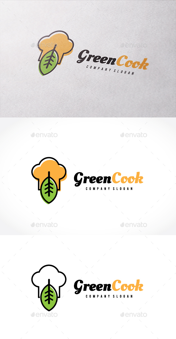 Green Cook - Nature Logo Templates
