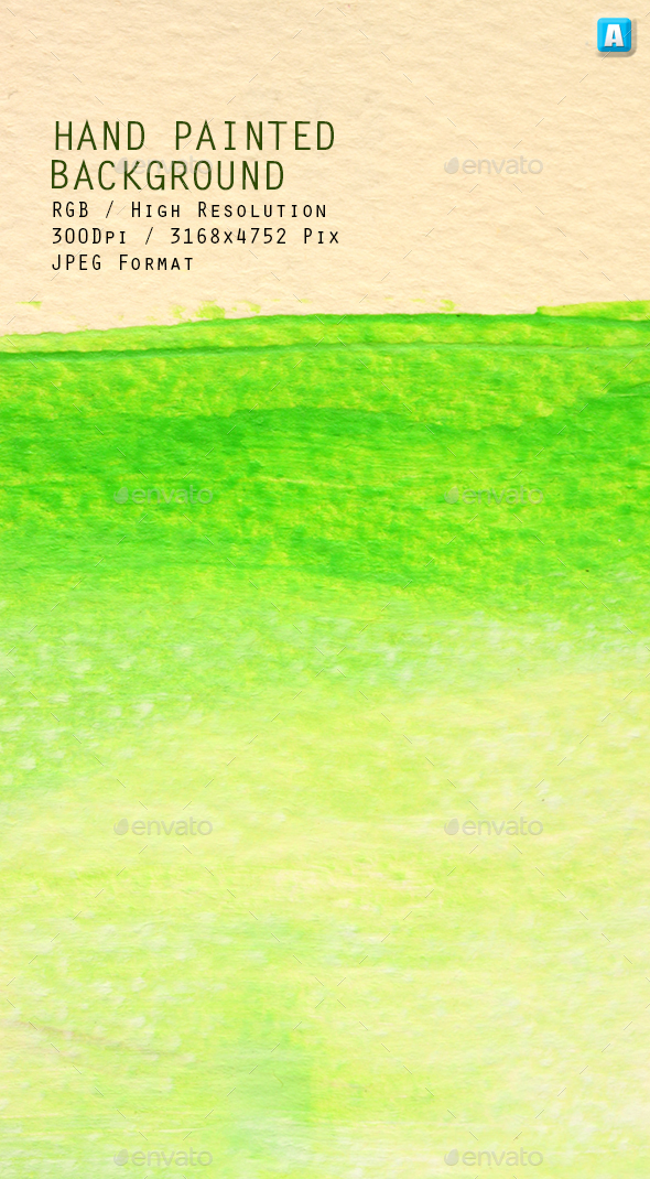 Hand Painted Background 0232 - Art Textures