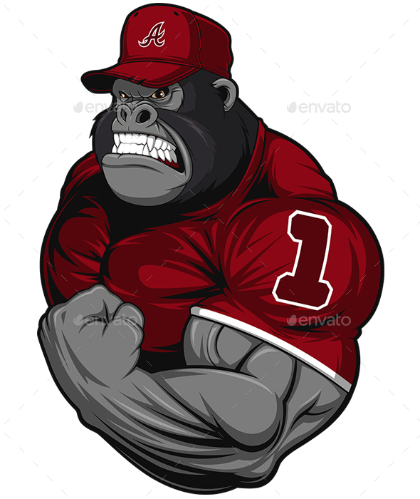 Terrible Gorilla Athlete - Sports/Activity Conceptual