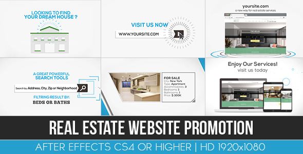 Real Estate Website - VideoHive 12804976