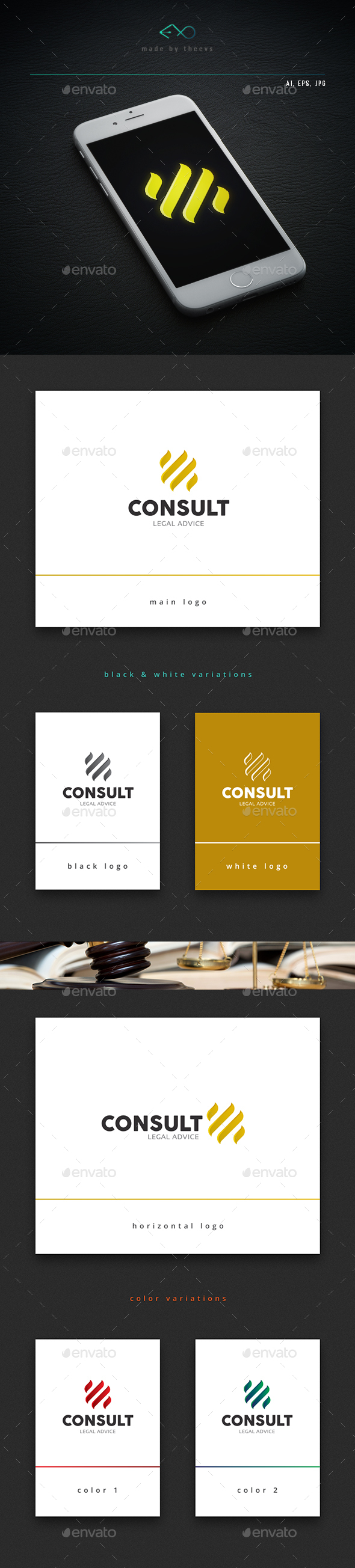 Consult - Vector Abstract