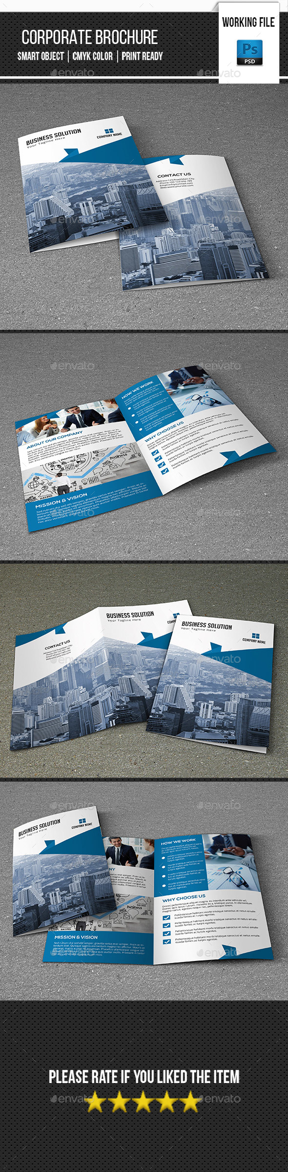 Corporate Bifold Brochure-V331 - Corporate Brochures