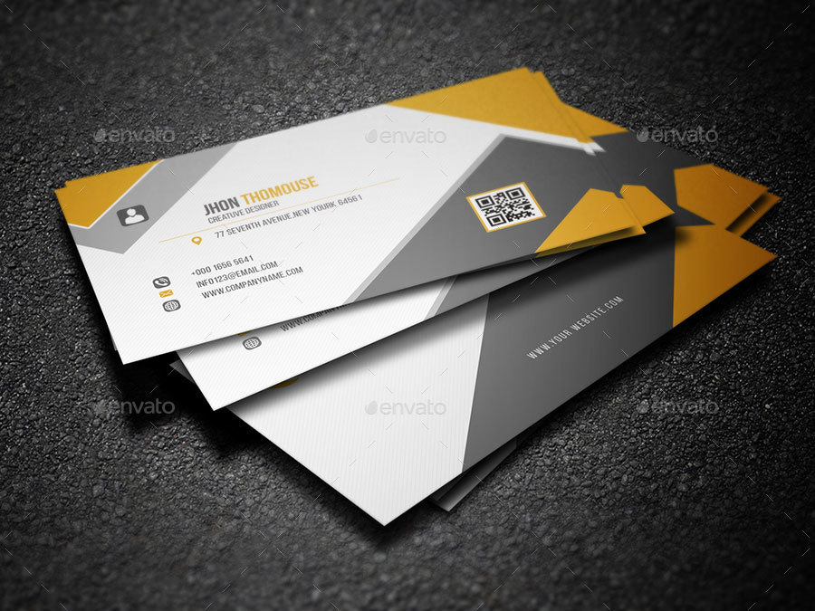 Corporate Business Card by OMEGAXYLO | GraphicRiver