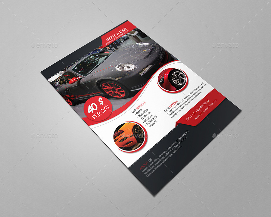 for rent flyers templates