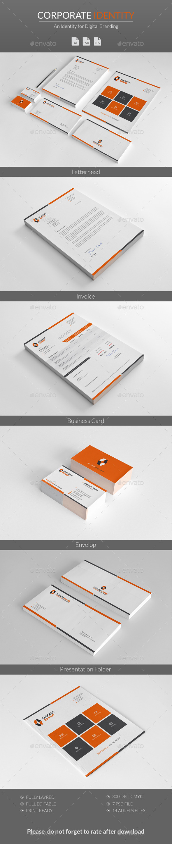 Corporate Identity - Stationery Print Templates