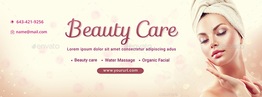 Spa And Beauty Care Facebook Cover by Hyov | GraphicRiver