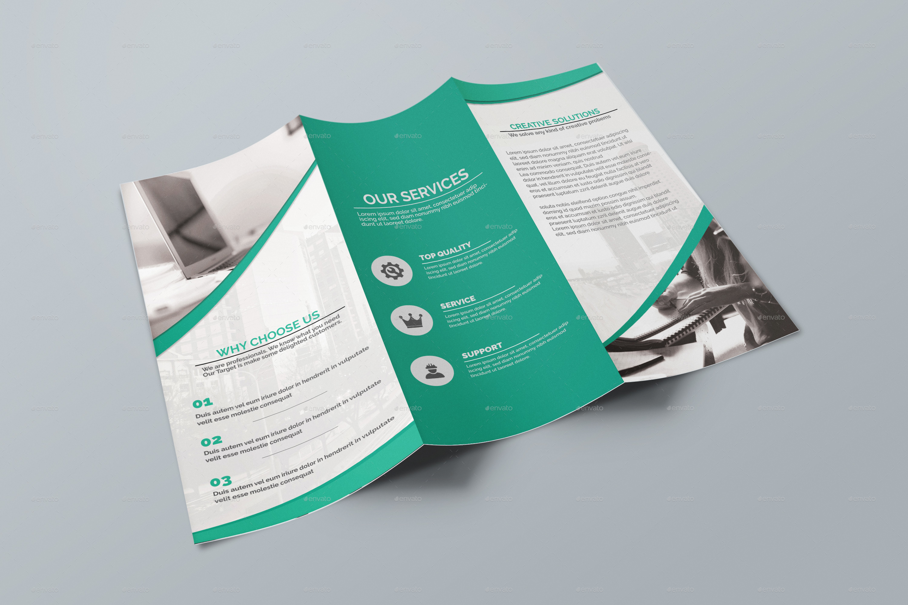 Corporate Trifold Brochure by MIZARD | GraphicRiver