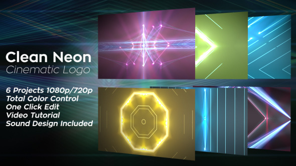 Clean Neon Cinematic - VideoHive 14247845