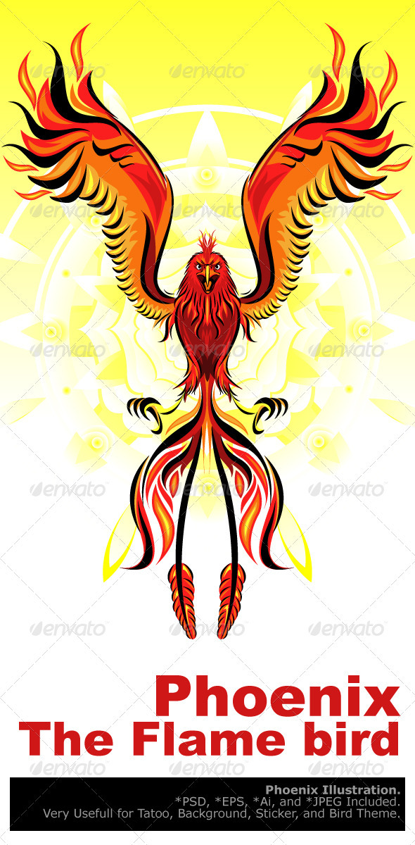 Phoenix Flame Bird