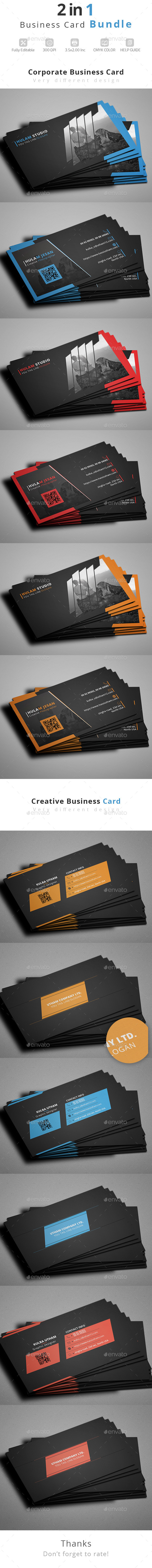 Business Card Bundle - Corporate Business Cards