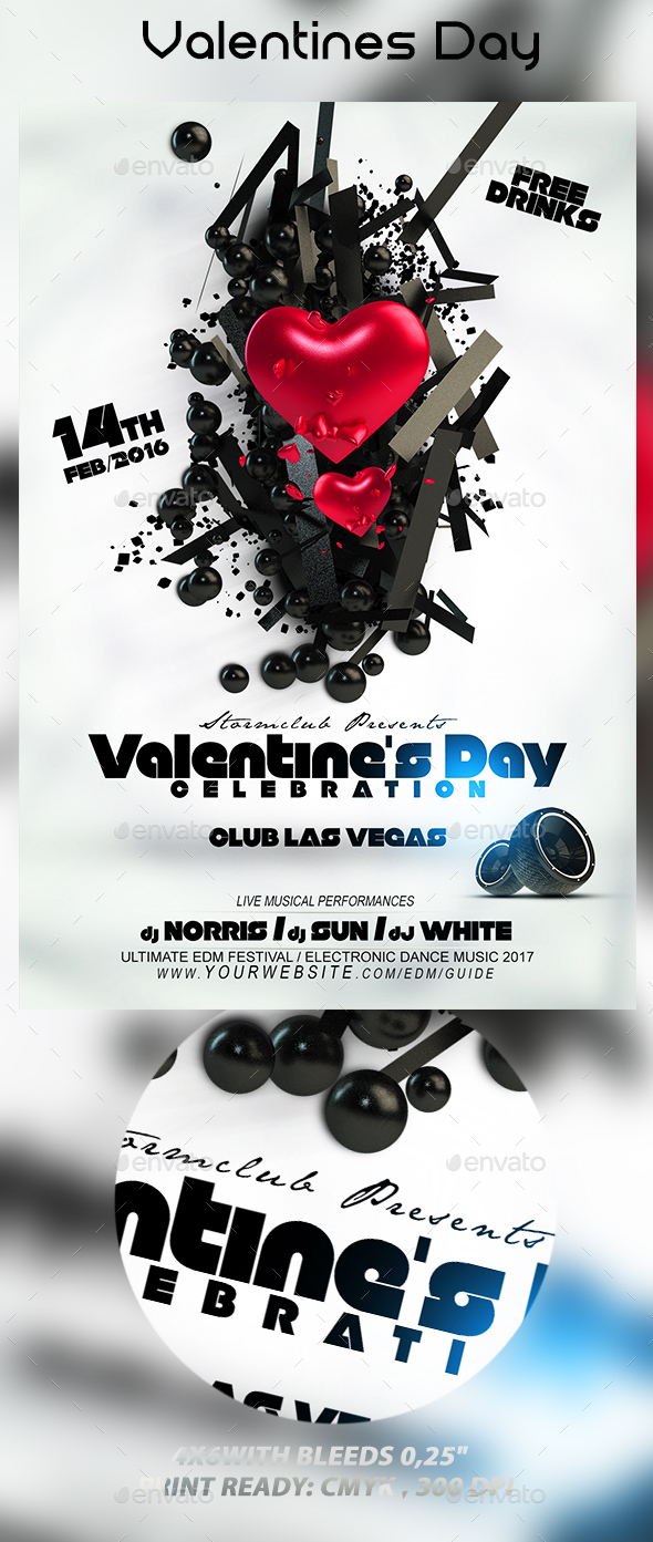 Valentines Day - Events Flyers