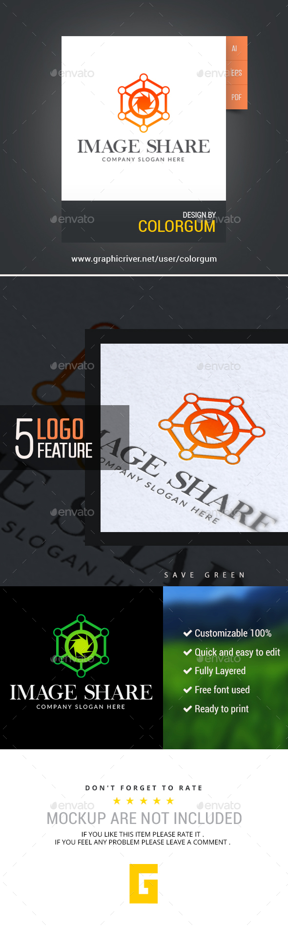Image Share - Objects Logo Templates