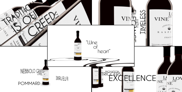 Wine Exelence Commercial - VideoHive 14294992