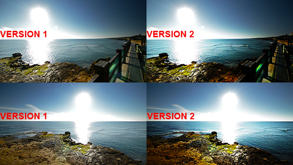 Spectacular Reflection in the Sea (6 clips) alt