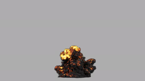 Fuel Explosion - 4K - Alpha