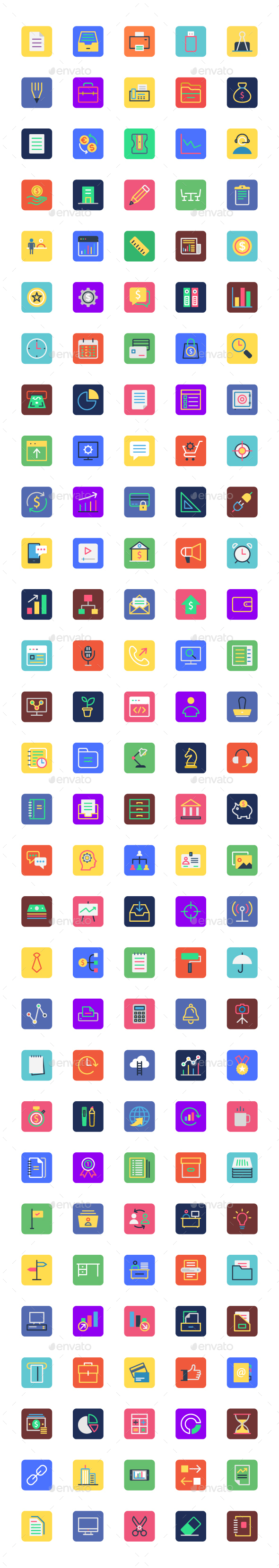 Business, Office and Marketing Icons - Icons