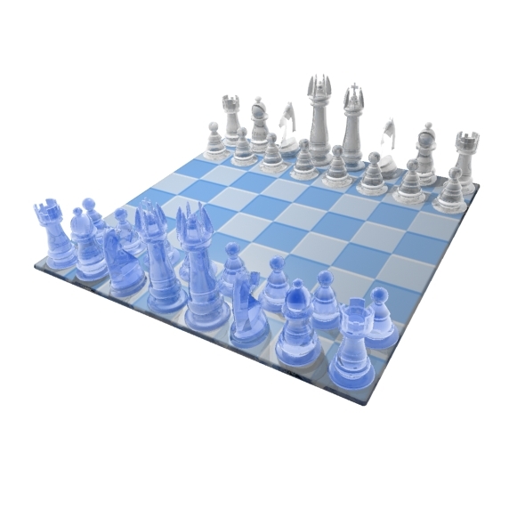 Chess - Blue - 3Docean 14297676