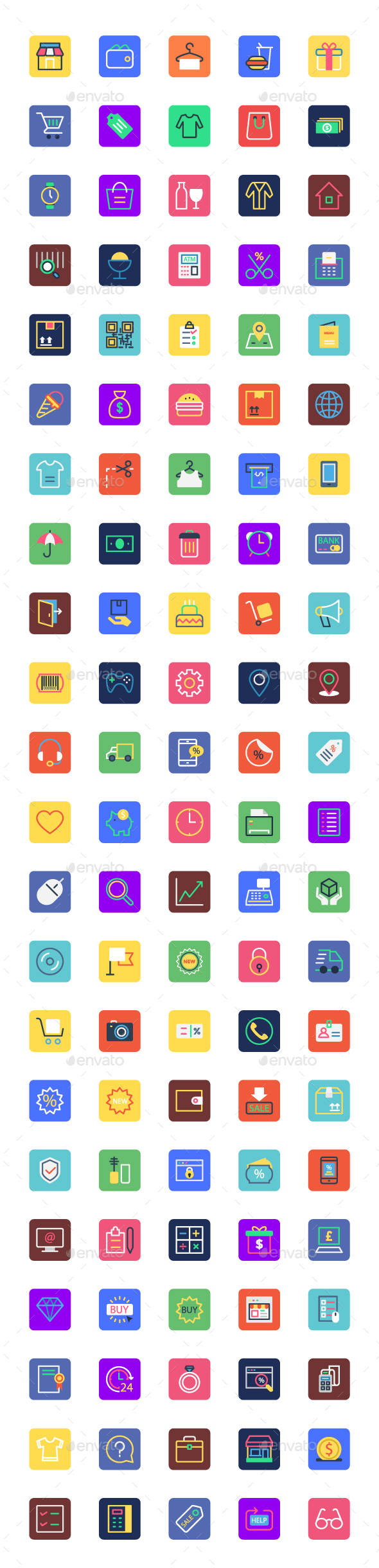 100+ Shopping and Commerce Icons - Icons