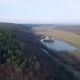 Aerial View Over The Forest And Lake - VideoHive Item for Sale