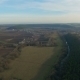 Aerial View Of The Ukrainian Village And Field - VideoHive Item for Sale