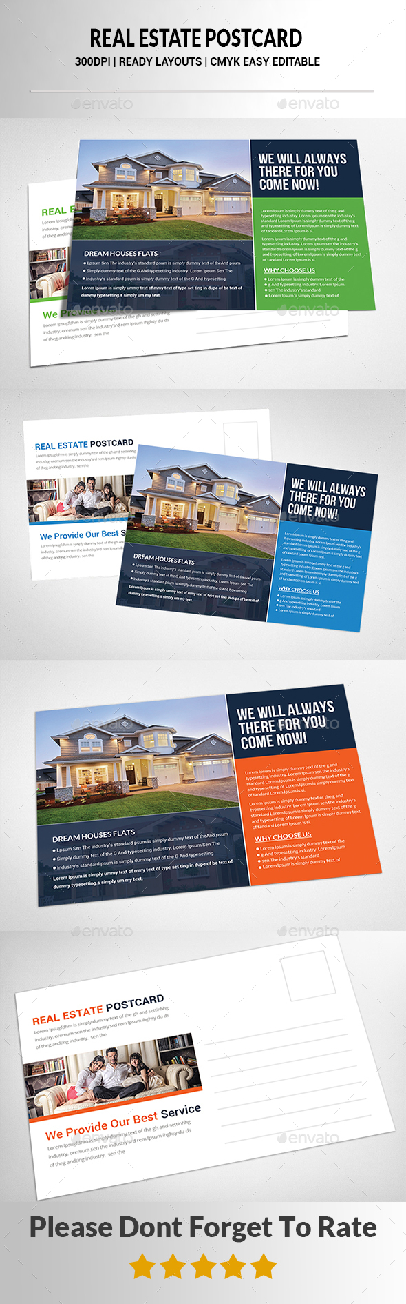 Real Estate Postcard Templates - Cards & Invites Print Templates
